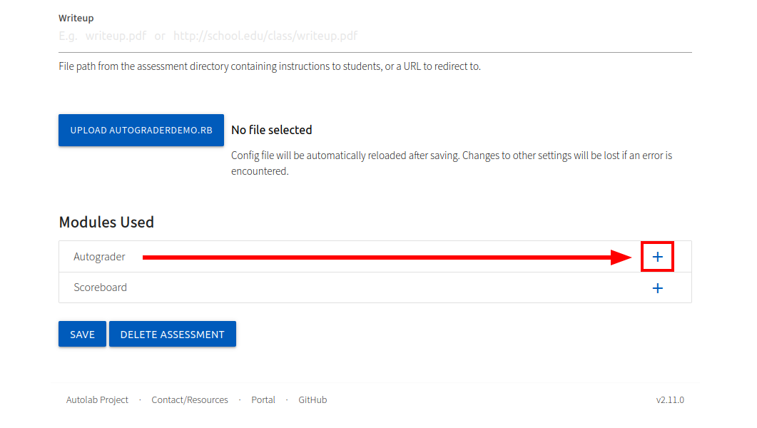 Autograder plus