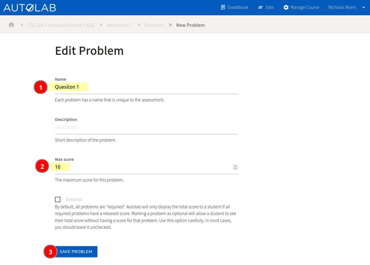 Edit problem
