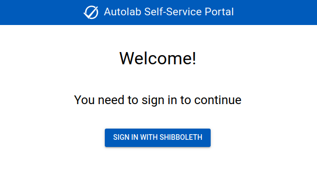 Portal login